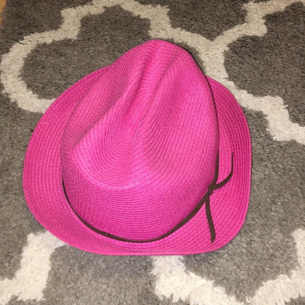 Forever 21 pink fedora